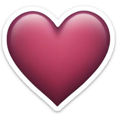 Heart sticker