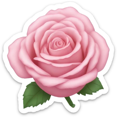Cœur pastel rose sticker