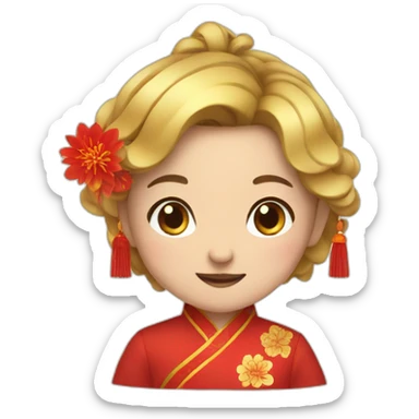 chinese new year sticker