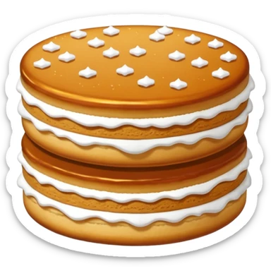 alfajor de dulce de leche sticker