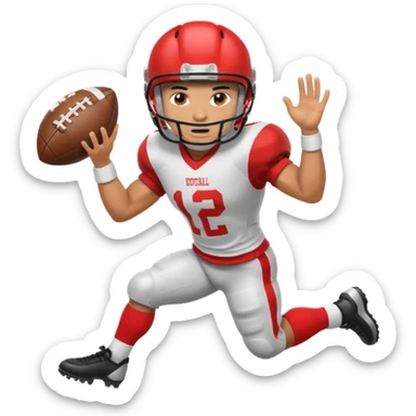 Defender football sticker