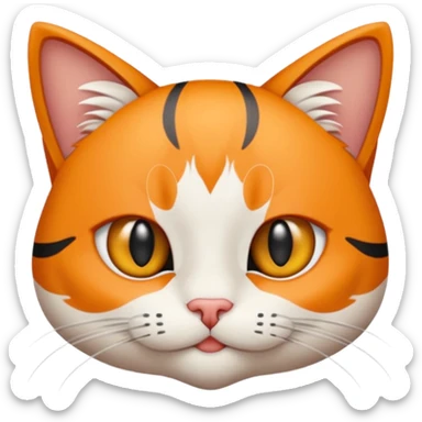 komik kedi suratları sticker