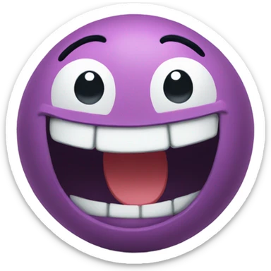 Gumball riendo sticker