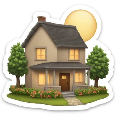 Cozy home  sticker