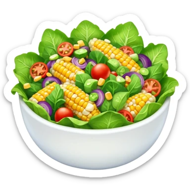 amb's lettuce or corn salad  sticker