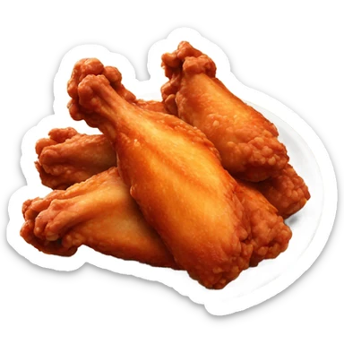 Hot chicken wings  sticker