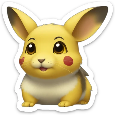 Pika CHU sticker