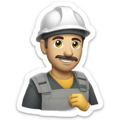 Obra la creación de Adán manos sticker