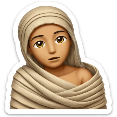 Mummy sticker
