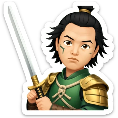 Samurai Sentry sticker