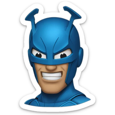 Blue Beetle (Jaime Reyes) dc comics sticker