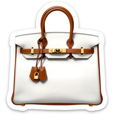 hermes birkin himalayan bag white sticker