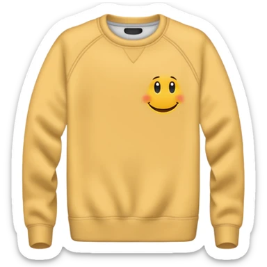 blank grey pullover on white background sticker