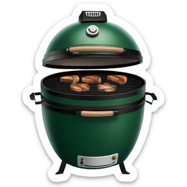 Big green egg grill sticker