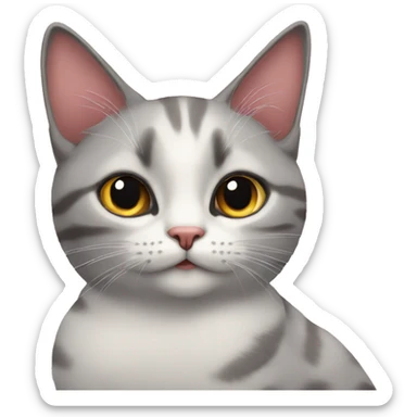 Cat coquette  sticker