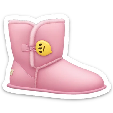 UGG boots pink  sticker