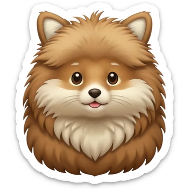 Cute animal full body sticker