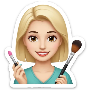 make up artist sticker
