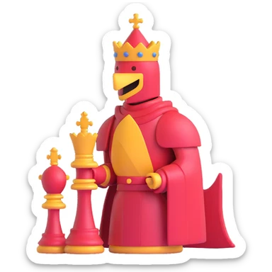 chess knight sticker