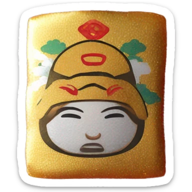 japanese shinto omamori charm sticker