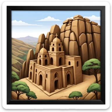 Lalibela Rock-Hewn Churches sticker