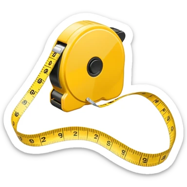 Sewing Essential measuring-tape sticker