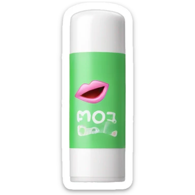 lip balm with label sticker