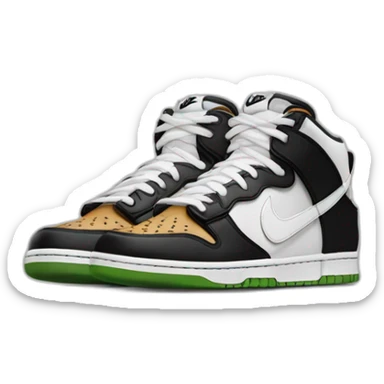 Nike Dunk lox panda sticker