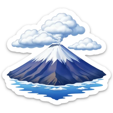 Mount Fuji sticker