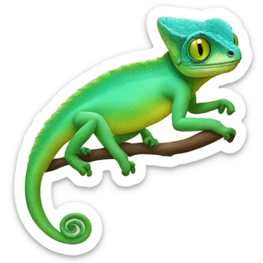 camaleon sticker