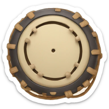 shamanic tambourine sticker