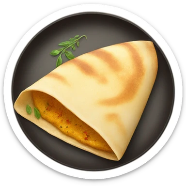 dosa south indian dish sticker