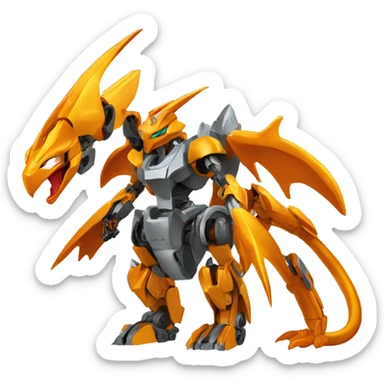 Medabot-Charizard-Bionicle-Mecha sticker