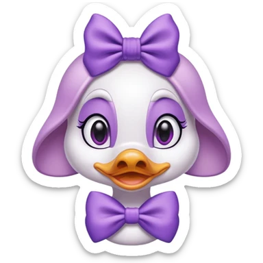 Daisy Duck from Disney sticker