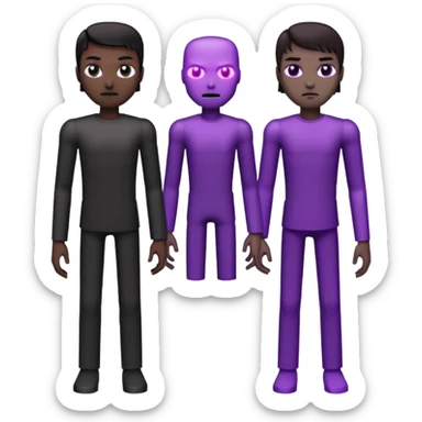 minecraft, Enderman,Herobrine sticker