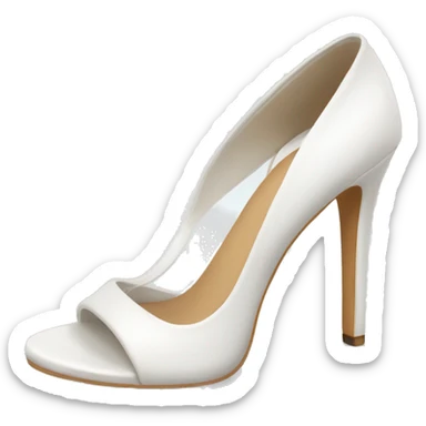 white heels sticker