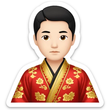 A Chinese princes sticker