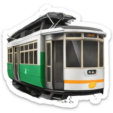 Melbourne tram sticker