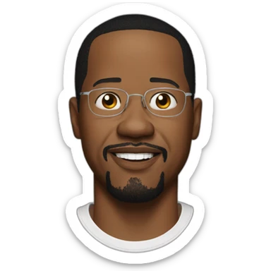Very realistic Martin Lawrence sticker