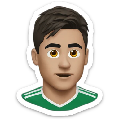 Dybala mask roma sticker