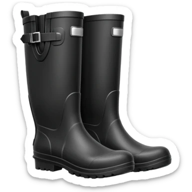 men’s rubber boots sticker