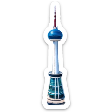 ​Cinematic Realistic N Seoul Tower, depicted in brilliant daylight as a slender, single-column tower rising from a modern cityscape, crowned by a sleek cylindrical observation deck offering panoramic views over Seoul, with crisp glass and steel surfaces reflecting clear blue skies and subtle architectural details that capture its futuristic elegance, sticker