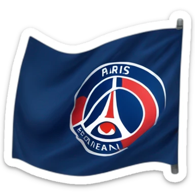 drapeau de Paris saint germain sticker