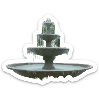 dandelion fountain from Perm State University sticker