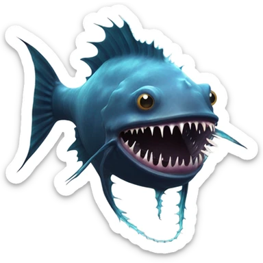 Anglerfish sticker