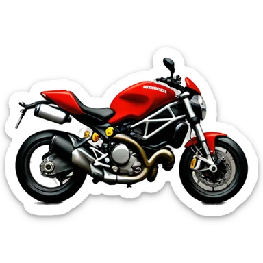Ducati monster 696 sticker