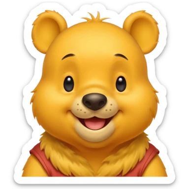 winnie the pooh sticker