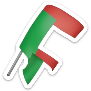 Italy flag sticker