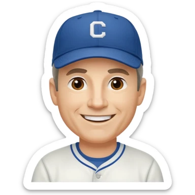 COACH DE BASEBALL sticker