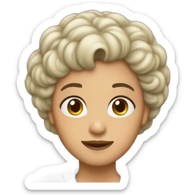 Carmelita monja sticker